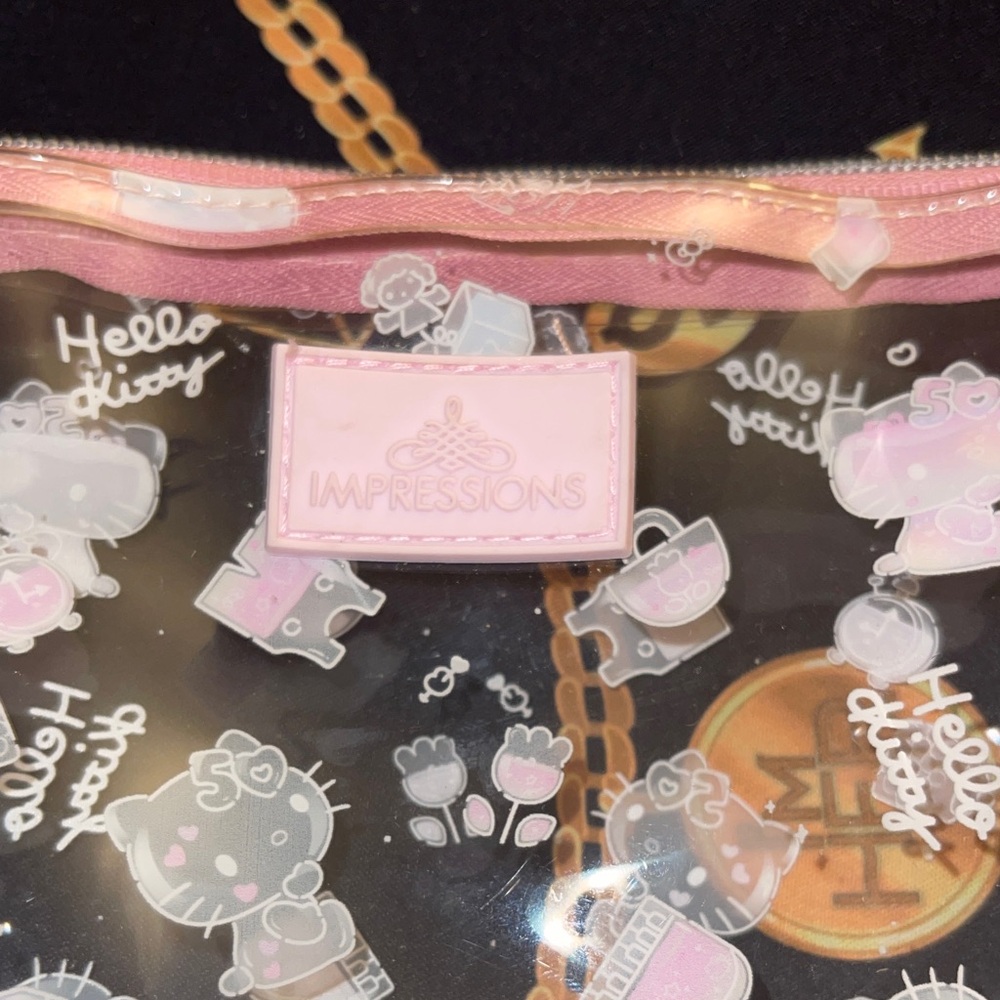 Impressions Vanity Hello Kitty Patterned Clear An… - image 2